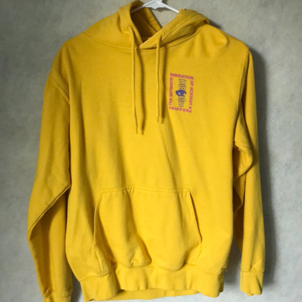 Division of Labor Yellow Patch Hoodie